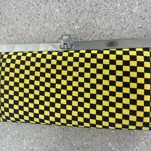 NWT TaxiCab Yellow & Black Clutch Wallet w/Multiple Compartments